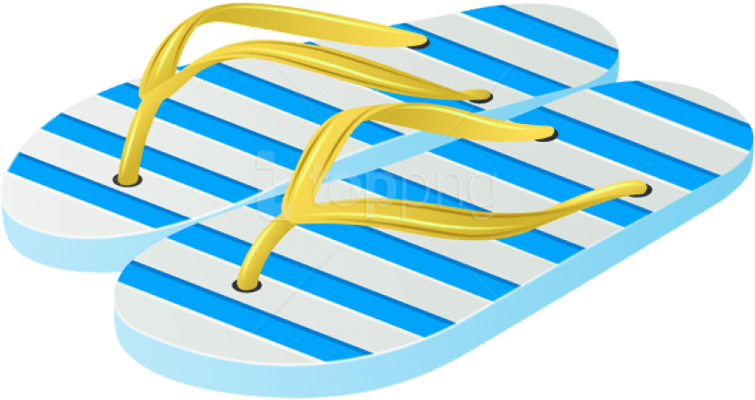 Beach Flip Flops Png - Beach Flip Flops Flip Clipart Transparent Png (850x461), Png Download