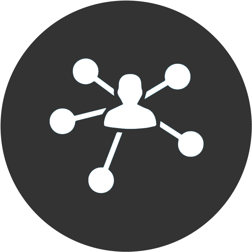 Marketing Influencer Icon - Influencer Black And White Clipart (900x900), Png Download