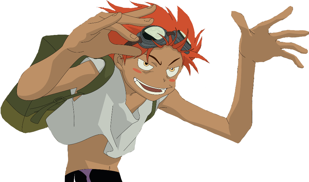 #anime #cowboybebop #ed #edward #cute #redhair #freetoedit - Cowboy Bebop Clipart (1024x604), Png Download