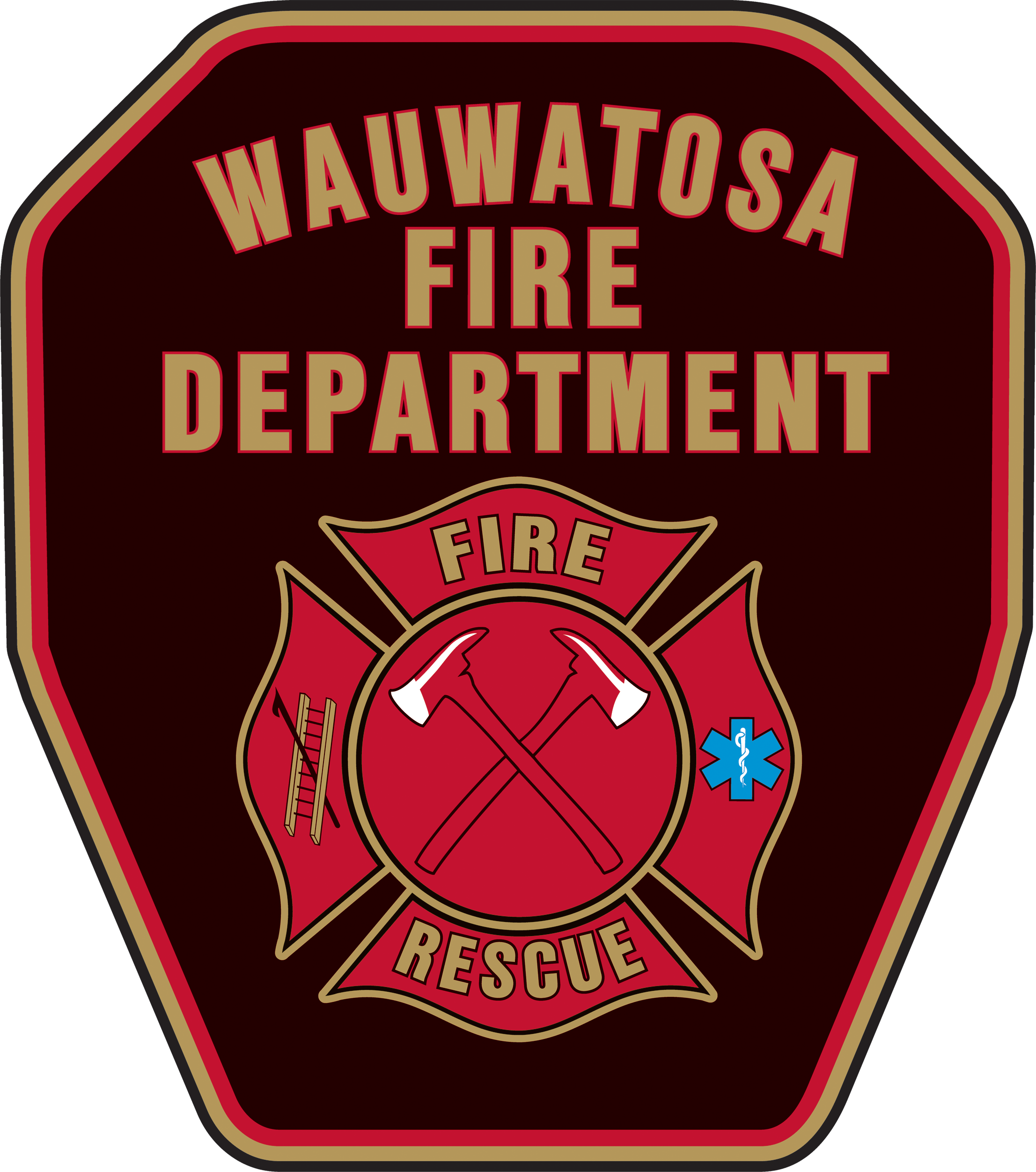 Fire Department Symbol Png - Wauwatosa Fire Department Clipart (2213x2503), Png Download