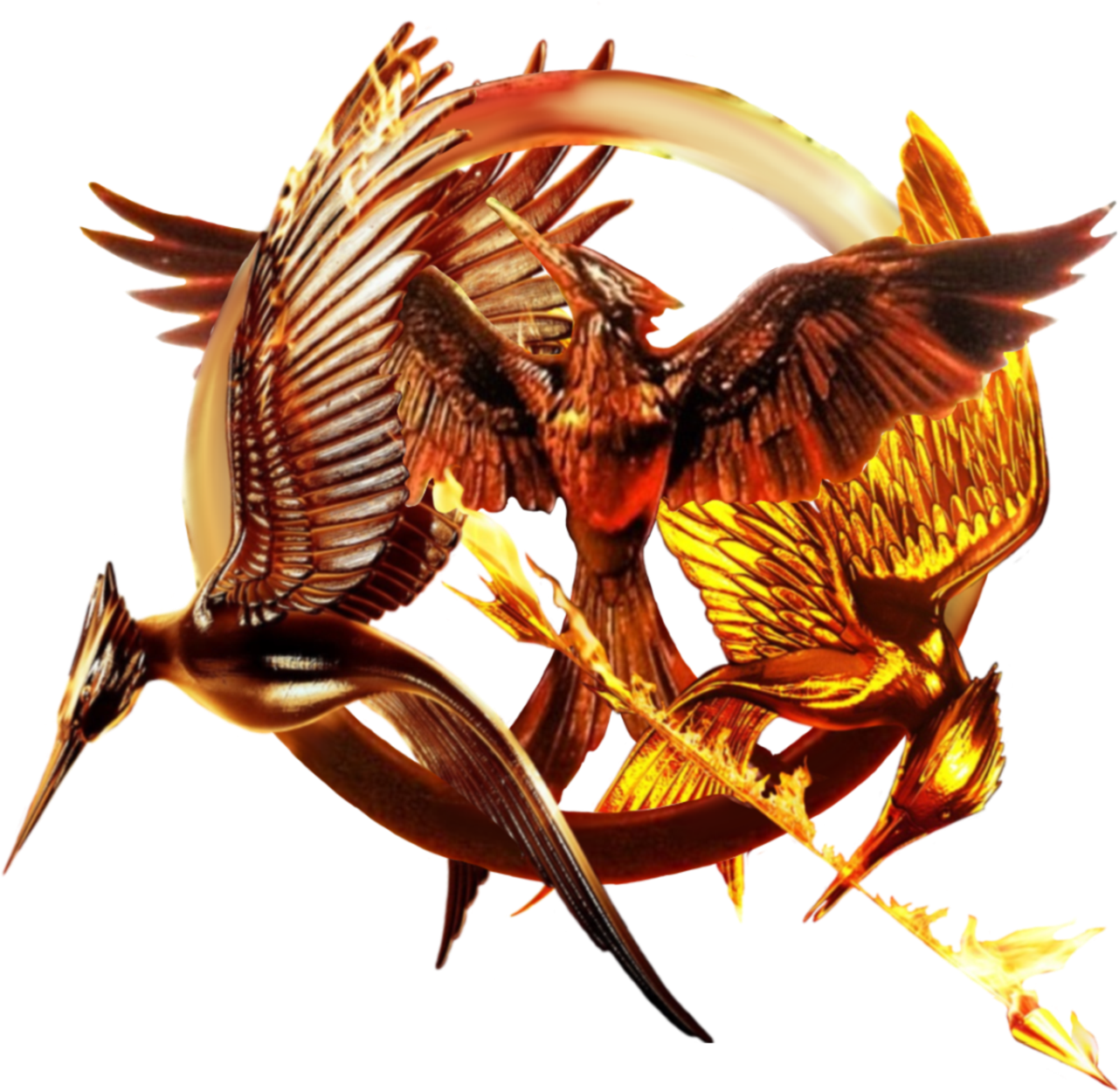 The Hunger Games Png File - Hunger Games Logo Png Clipart (1280x1280), Png Download