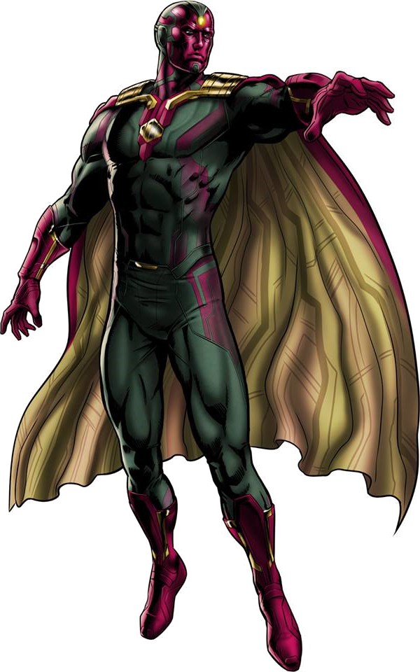 Ultron Clipart Marvel Villain - Marvel Avengers Alliance Vision Age Of Ultron - Png Download (600x960), Png Download