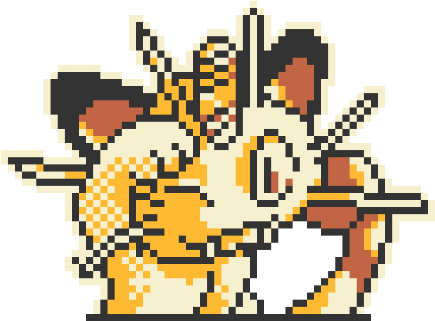 Meowth Clipart (700x470), Png Download