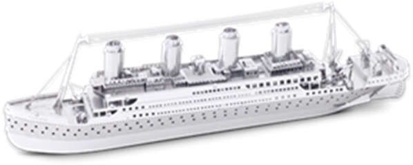 Titanic - Metal Earth Titanic Clipart (600x600), Png Download