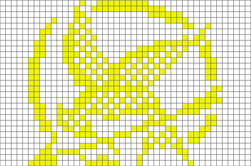 Minecraft Pixel Art Flag Clipart (880x581), Png Download