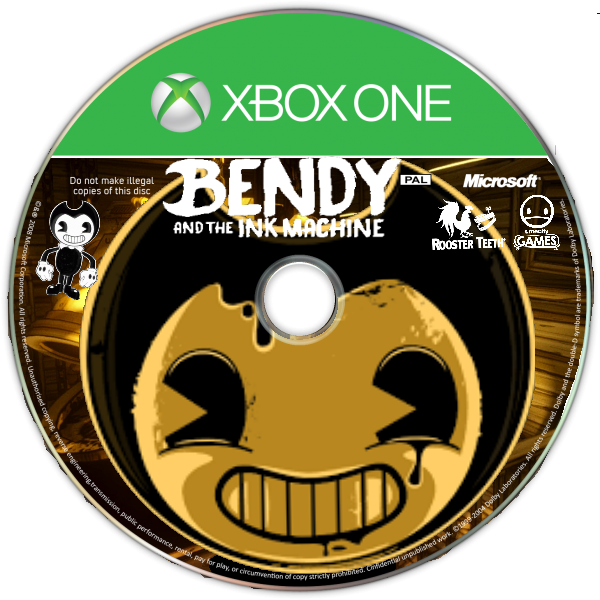 Bendyandtheinkmachine - Bendy And The Ink Machine Console Clipart (600x600), Png Download