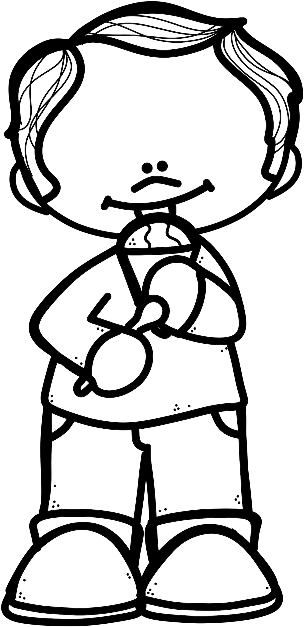 Camping Clipart Fort 13 Pineapple Black And - Dibujos En Blanco Y Negro - Png Download (1035x2100), Png Download