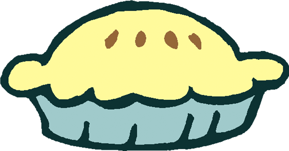 Pie Emoji-0 - Cartoon Pie Png Clipart (1000x1000), Png Download