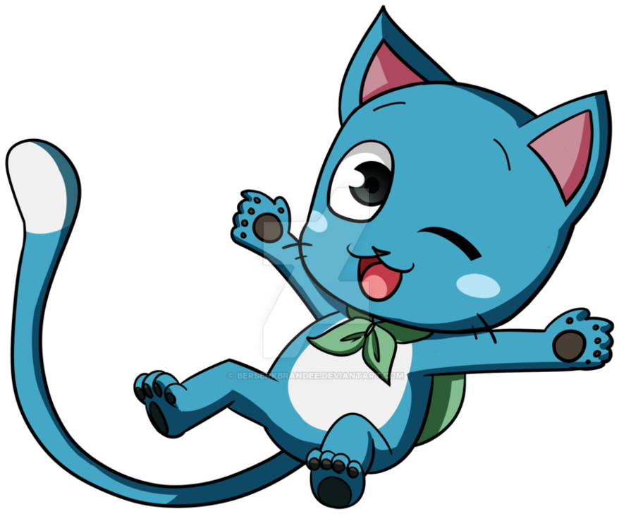 Happy Fairy Tail Png Clipart (991x806), Png Download