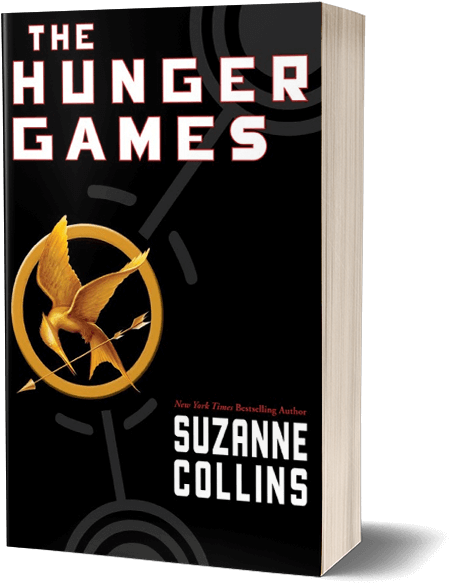 Hunger Games Books The Hunger Games - 1st Hunger Games Book Clipart (500x638), Png Download