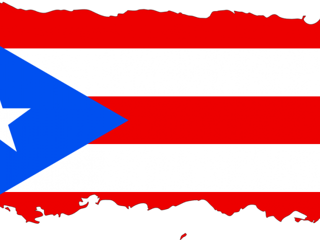 Puerto Rico Flag Clipart Png - Flag Transparent Png (640x480), Png Download