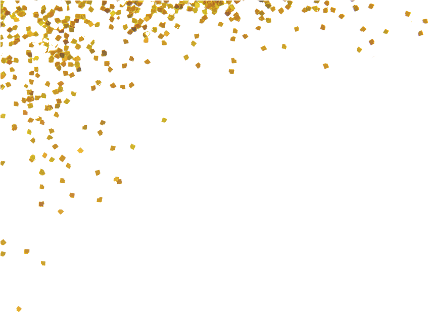 Gold Sparkle Background Png - Christmas Glitter Clipart (880x714), Png Download