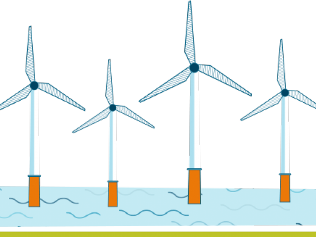 Wind Turbine Clipart - Windmill - Png Download (640x480), Png Download