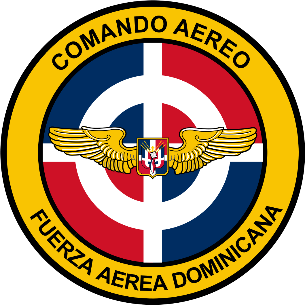Dominican Air Force - Fuerza Aérea De La República Dominicana Clipart (1200x1213), Png Download