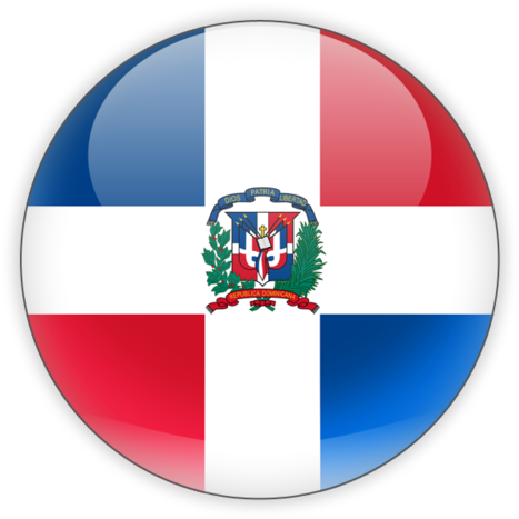 Illustration Of Flag Of Dominican Republic - Dominican Republic Icon Clipart (640x480), Png Download