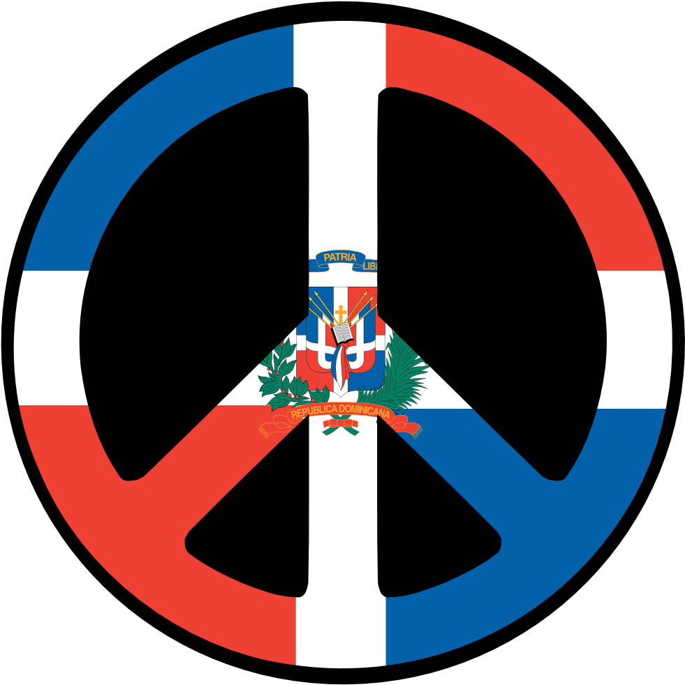 Dominican Flag - Dominican Republic Flag Clipart (999x999), Png Download