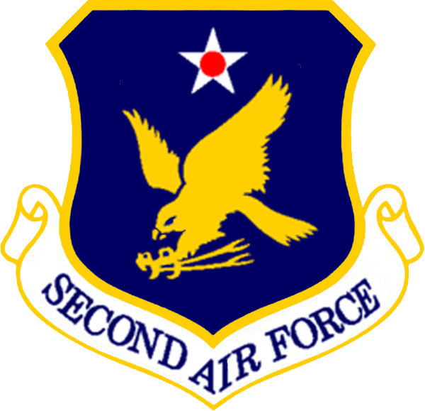 Second Air Force - 3rd Air Force Logo Clipart (600x579), Png Download