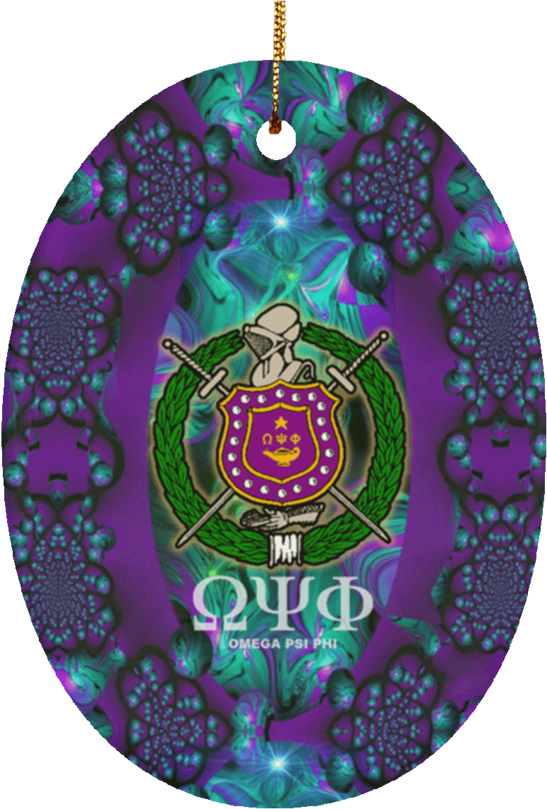Omega Psi Phi Shield Png - Omega Psi Phi Clipart (1155x1155), Png Download