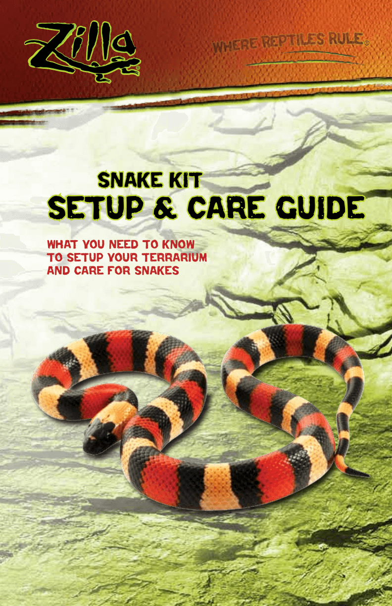 Zilla Snake Kit - Milksnake Clipart (792x1224), Png Download