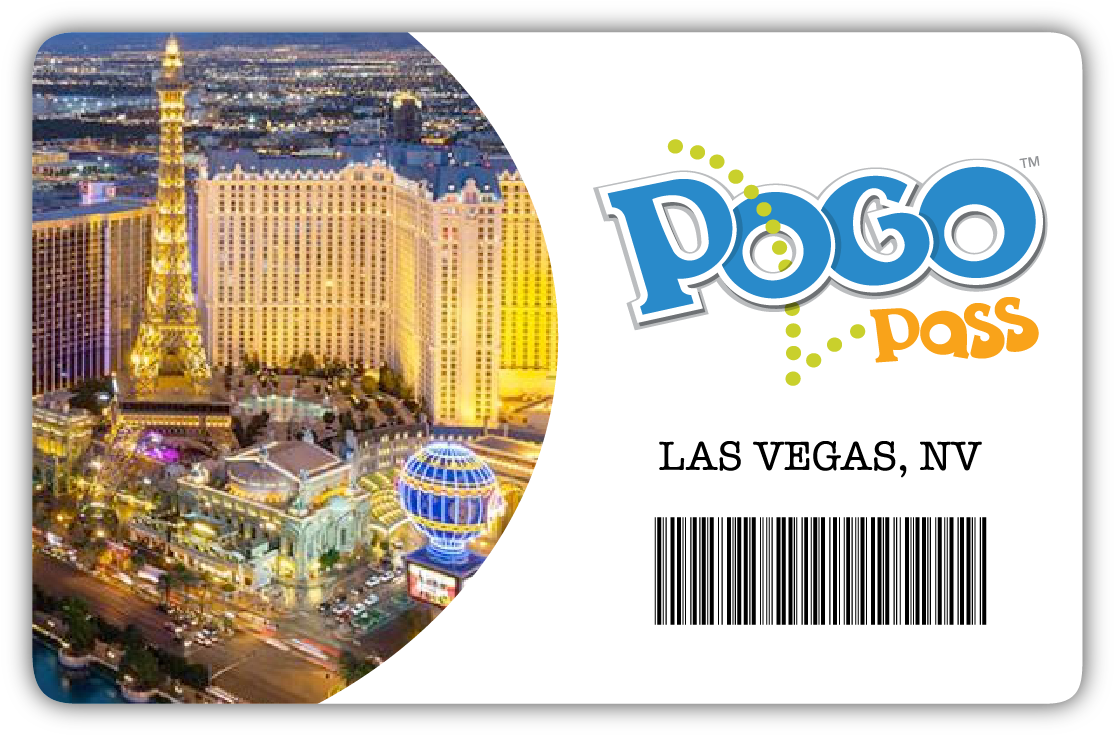 Pogo Pass Las Vegas - Attractions In Las Vegas Clipart (1121x742), Png Download