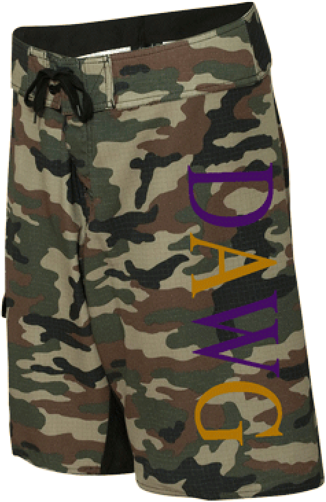 Deference Clothing - - Omega Psi Phi Board Shorts Clipart (800x800), Png Download
