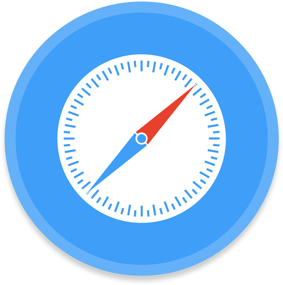 Safari Logo Png - Circle Clipart (1024x1024), Png Download
