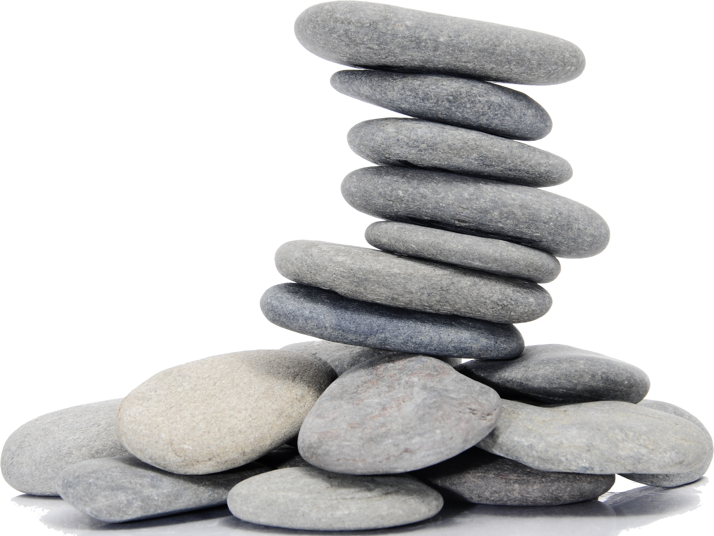 Pile Of Stones - Canvas Print Clipart (2923x2189), Png Download