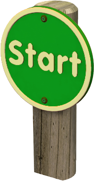 Start Cartoon Png - Start Sign Png Clipart (720x721), Png Download