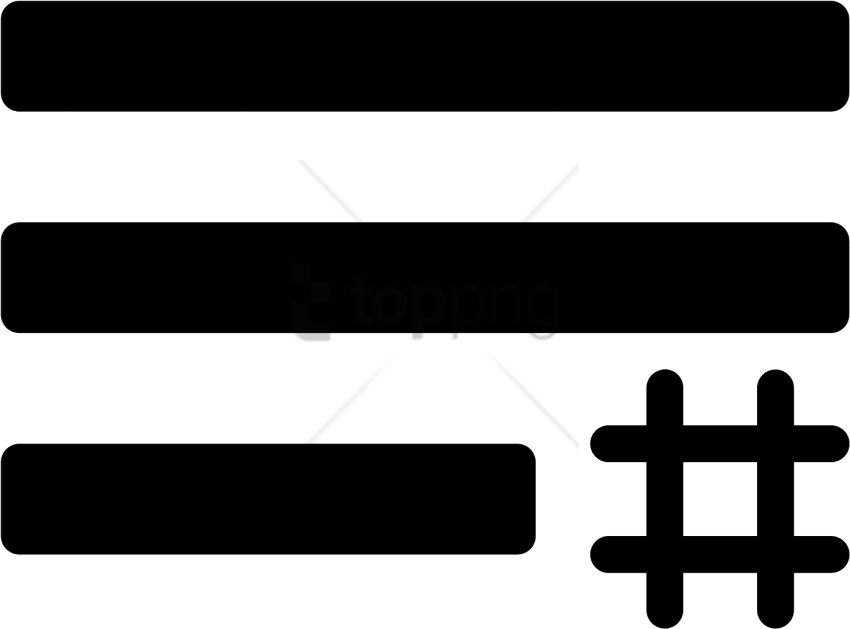 Free Png Hashtag Activity Feed Filled Icon - Christian Cross Clipart (850x629), Png Download