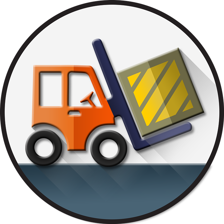 Computer, Management, Logistic, Icon, Vector, Cargo - Logistik Transparent Clipart (720x720), Png Download