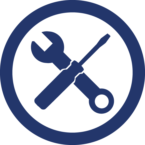 Acc Terms & Tools - Tools Icon Blue Png Clipart (600x600), Png Download