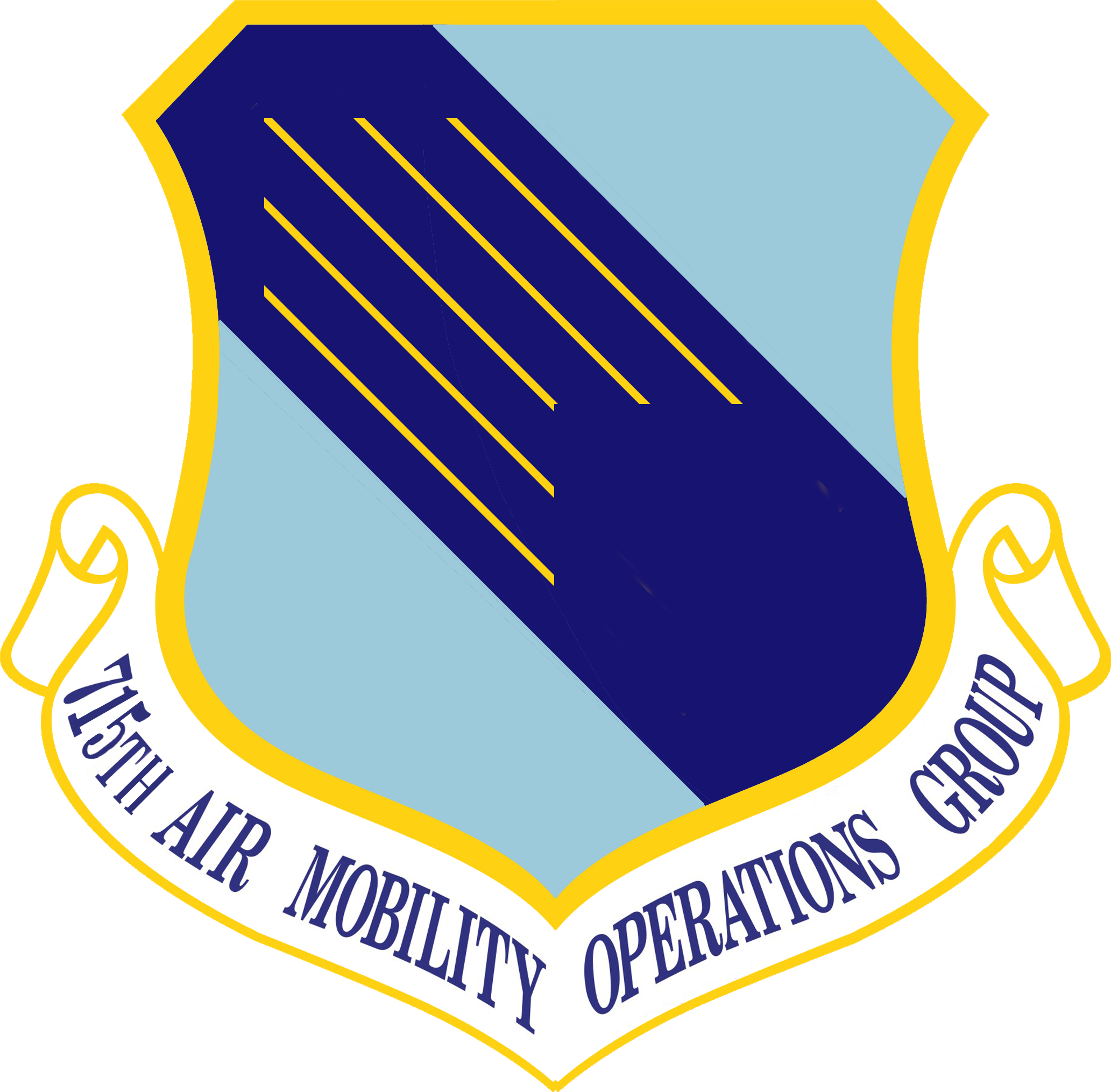 715th Air Mobility Operations Group - Air Mobility Command Clipart (2065x2030), Png Download