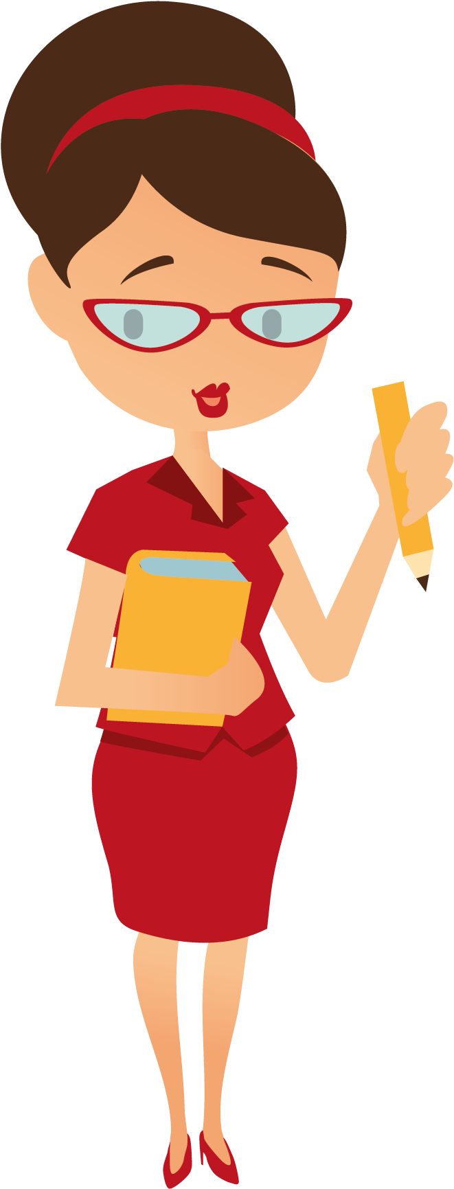 Female Icon - Cartoon Clipart (817x2350), Png Download