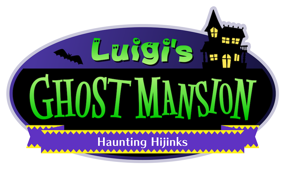 Luigi's Ghost Mansion - Nintendo Land Luigi's Ghost Mansion Logo Clipart (1000x604), Png Download