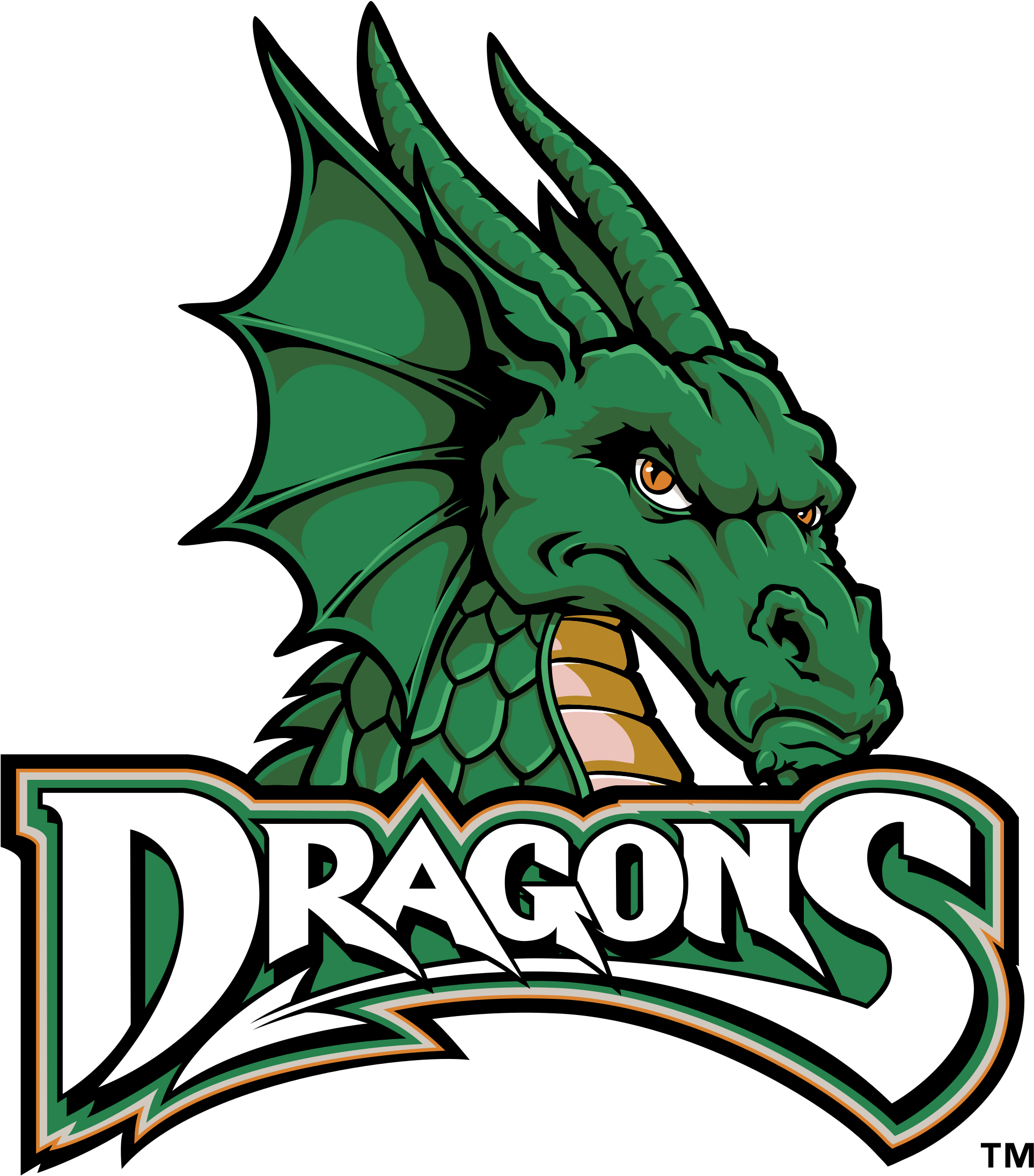Dayton Dragons Logo Png Transparent - Dayton Dragons Logo Clipart (2400x2400), Png Download