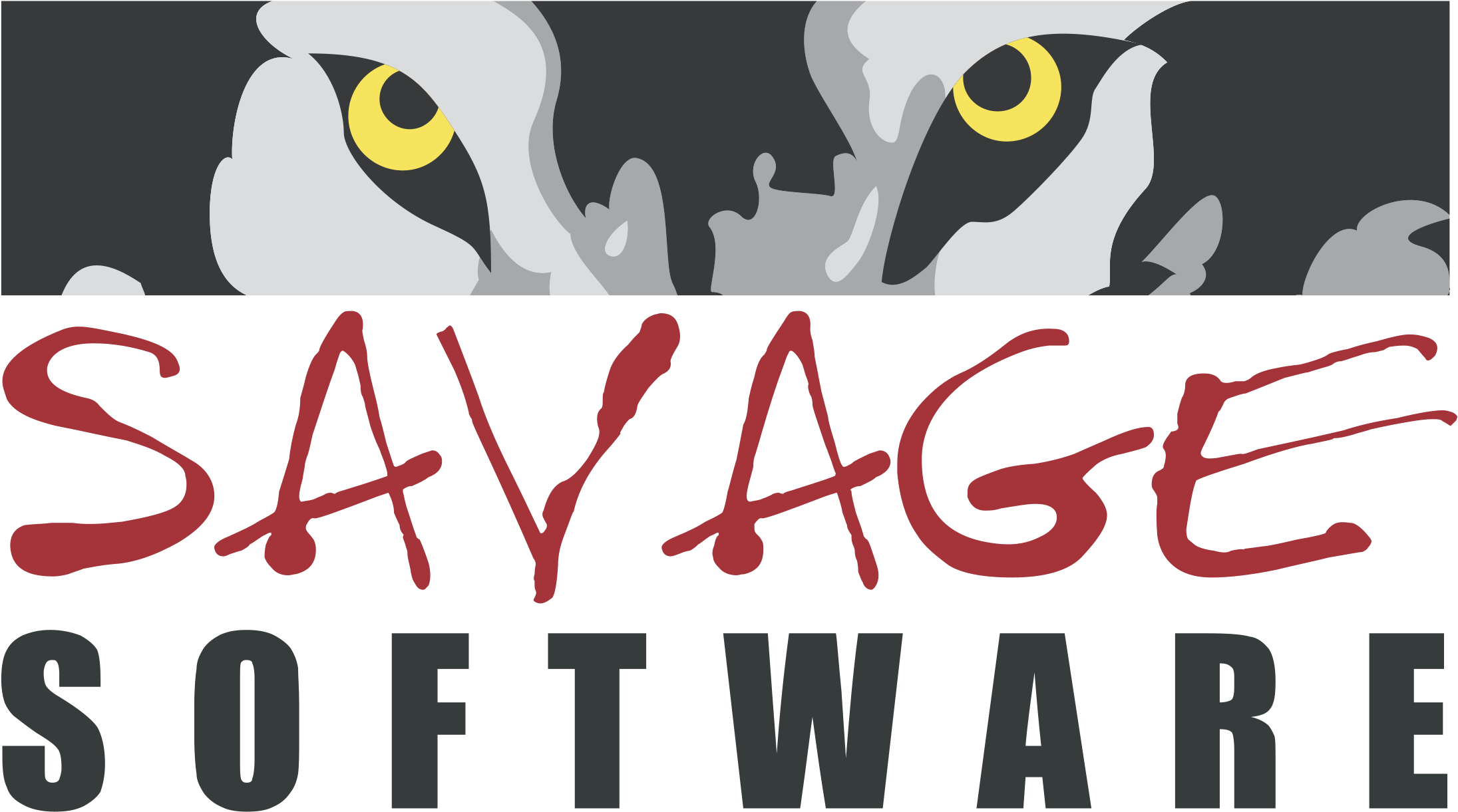 Savage Software Logo Png Transparent - Adã©lie Penguin Clipart (2400x2400), Png Download