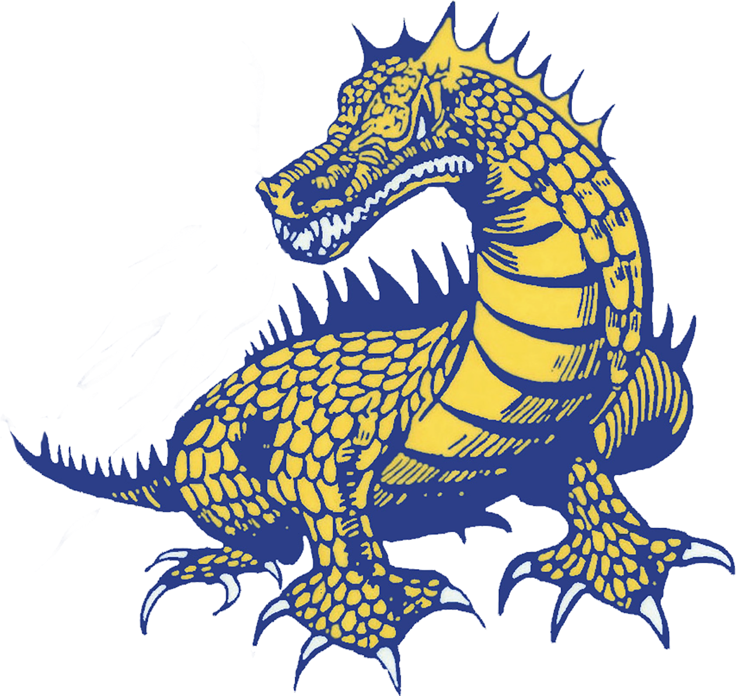 Gif - Dewitt High School Dragons Clipart (1500x1406), Png Download