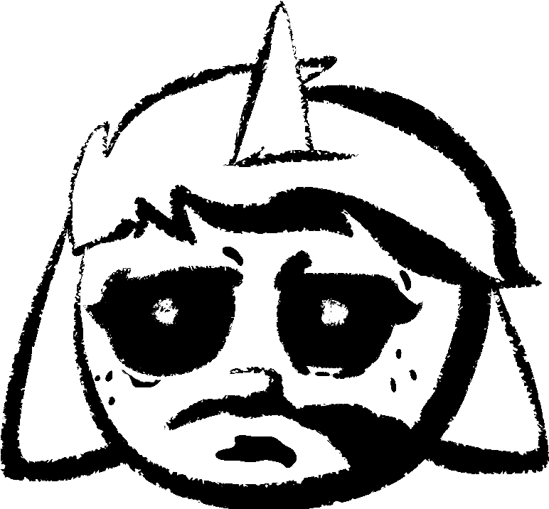 Nootaz, Creepy, Floppy Ears, Nightmare Fuel, Oc, Oc Clipart (865x726), Png Download