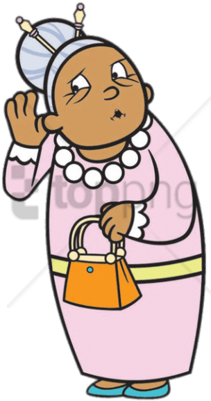 Free Png Download Wordgirl Granny May Clipart Png Photo - Wordgirl Granny May Transparent Png (480x641), Png Download