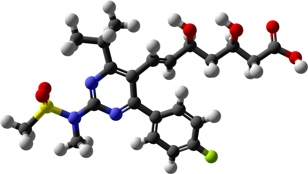 Rosuvastatin 3d Balls - Architecture Clipart (1047x593), Png Download