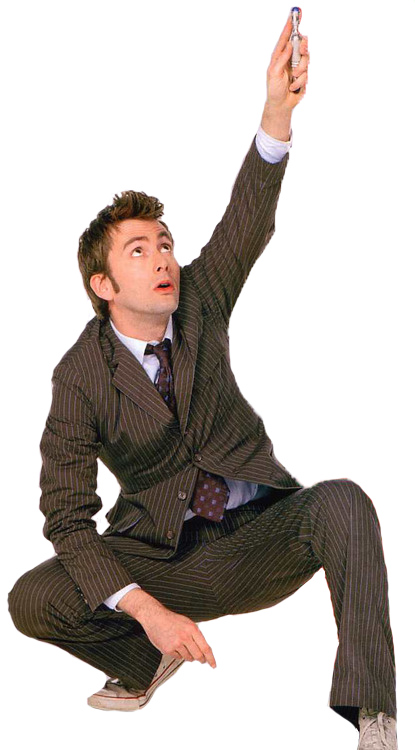 Doctor Who David Tennant Tenth Doctor Dwedit Shh It's - Doctor Who David Tennant Transparent Clipart (415x750), Png Download