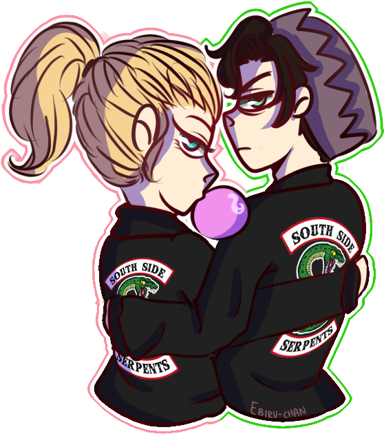 The Serpent King & Queen Clipart (558x630), Png Download