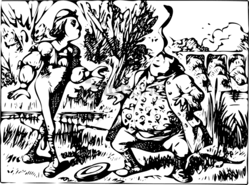 Free Png Download Old Father William Png Images Background - You Are Old Father William Illustration Clipart (850x633), Png Download