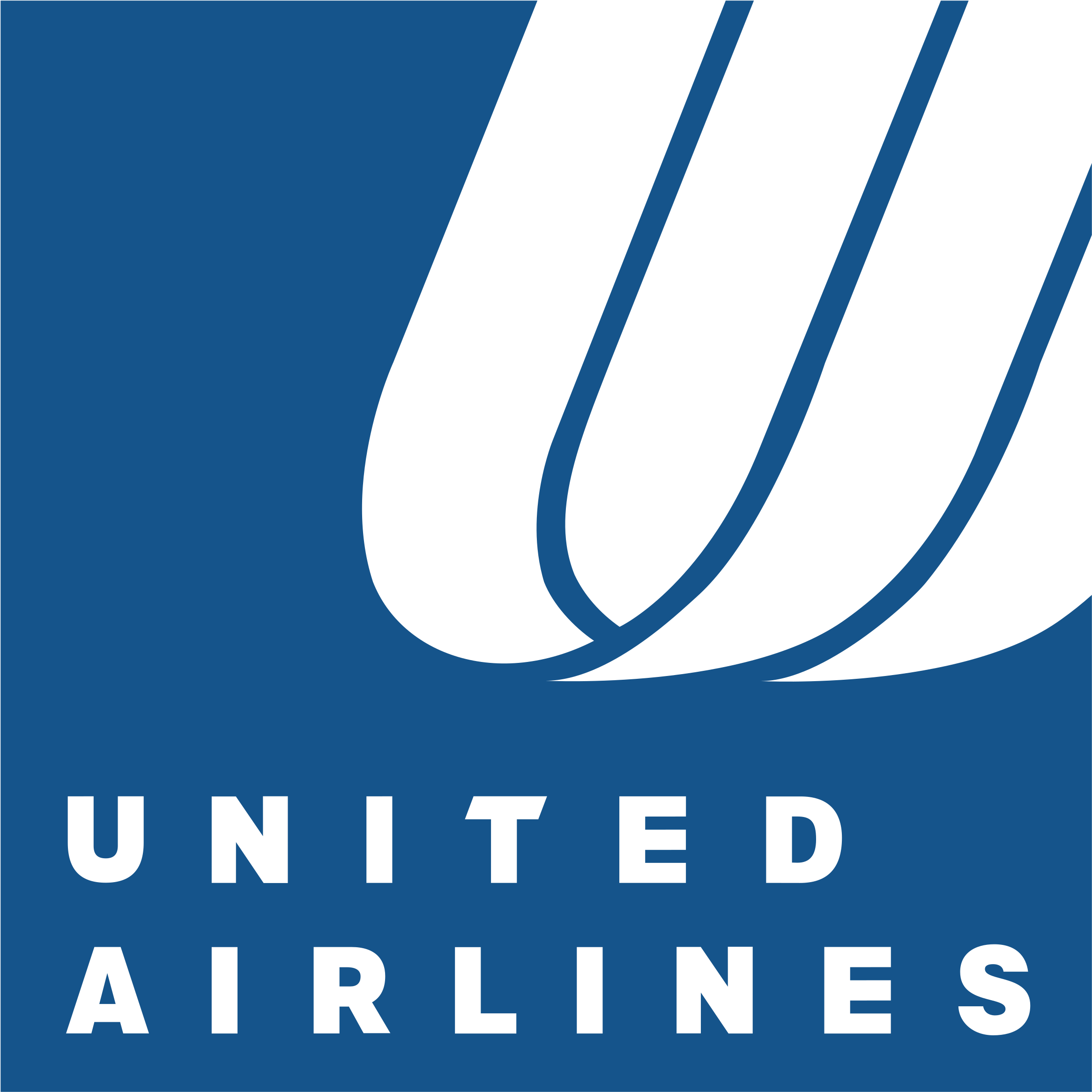 United Airlines Logo Png Transparent - United Airlines Logo Clipart (2400x2400), Png Download