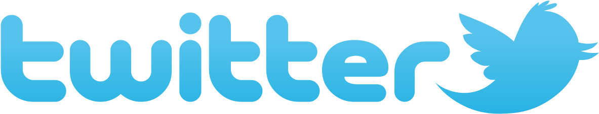 Twitter Logo With Name Clipart (1280x298), Png Download