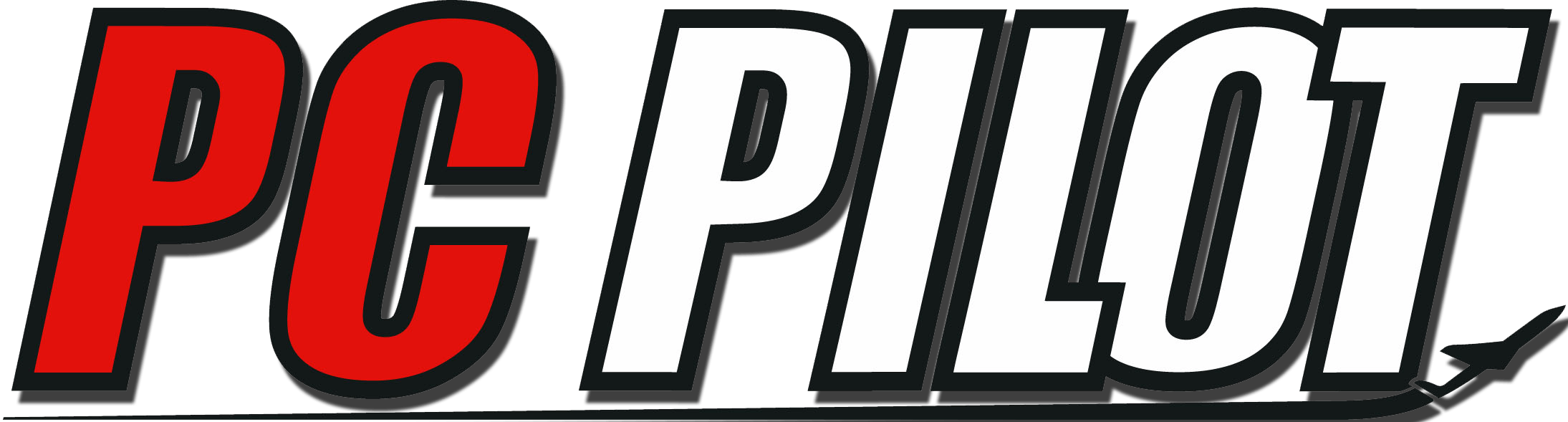 Pc Pilot Logo Clipart (2189x589), Png Download