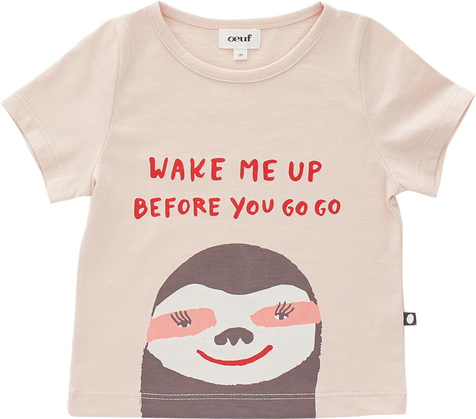 Oeuf Wake Me Up T-shirt - Cartoon Clipart (1000x1000), Png Download