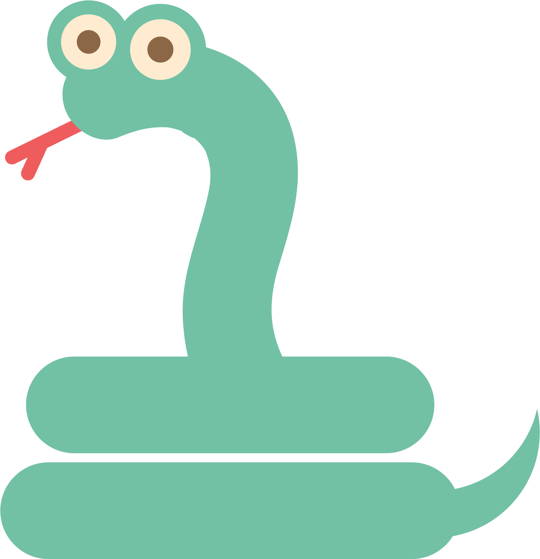 Snake Cartoon Png Clipart (2978x2578), Png Download