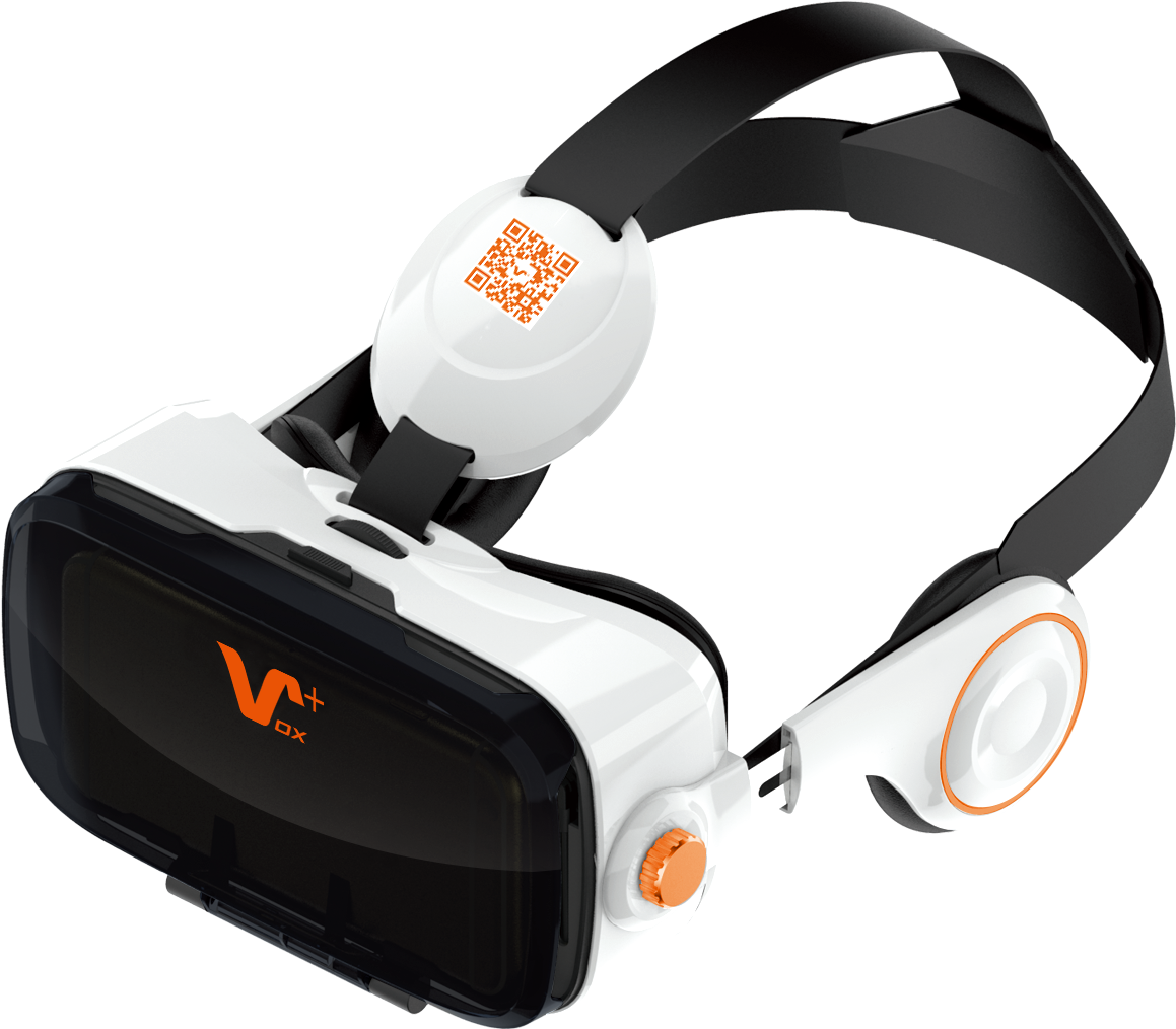 Vox Vr Be Headset - Vr Headset White Clipart (1200x1200), Png Download