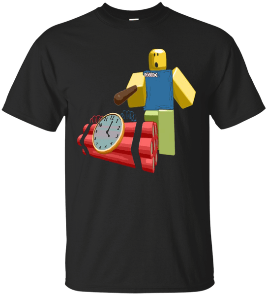 The Noob Poking A Bomb With A Stick Roblox T Shirt - Shirt Clipart (600x600), Png Download